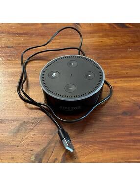 Amazon Echo Dot 2nd Generation Alexa Smart Speaker with Cord RS03QR - Tested